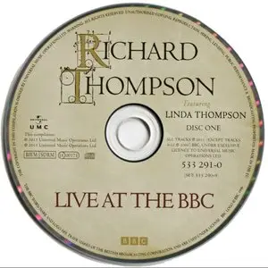 Richard Thompson - Live At The BBC (2011) [3CD + DVD5 NTSC] {Universal Music}