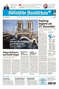 Kölnische Rundschau Euskirchen/Schleiden – 18. Dezember 2020
