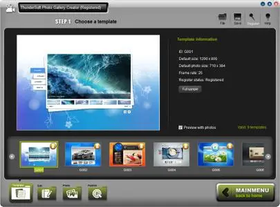 ThunderSoft Photo Gallery Creator 4.5.0 Multilingual Portable