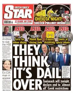 Irish Daily Star – January 21, 2022