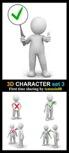 3D Character Set 3