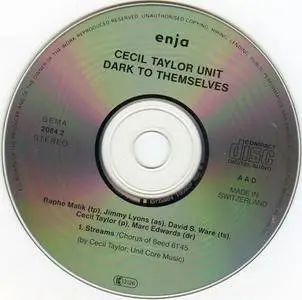 Cecil Taylor - Dark To Themselves (1976) {Enja 2084 2 rel 1990}