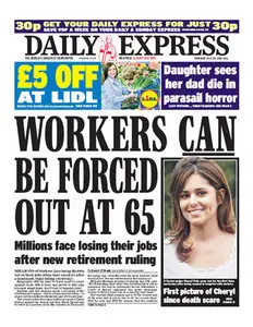 Daily Express UK July 29 2010