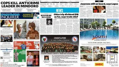 Philippine Daily Inquirer – October 14, 2016