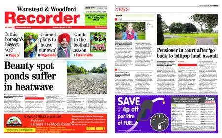 Wanstead & Woodford Recorder – August 09, 2018