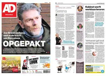 Algemeen Dagblad - Rivierenland – 27 augustus 2018