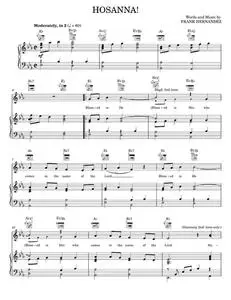 Hosanna! - Frank Hernandez (Piano-Vocal-Guitar)