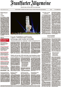 Frankfurter Allgemeine Zeitung vom Dienstag, 02. September 2014
