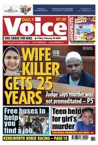 Daily Voice - 17 February 2024