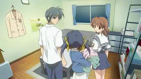 Clannad - yEnc " Clannad - 16 (1280x720 h264 BD AAC mkv 012