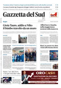 Gazzetta del Sud Reggio Calabria - 21 Ottobre 2025