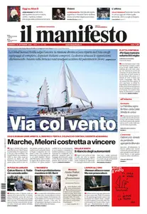 il Manifesto - 28 Settembre 2025
