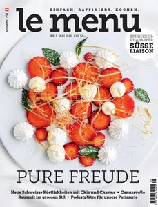 le menu - Mai 2025