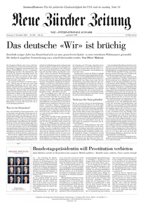 Neue Zürcher Zeitung (International) - 8 November 2025
