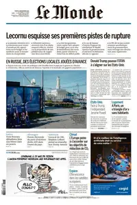 Le Monde du Mardi 16 Septembre 2025