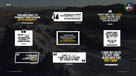 Quotes Animation Text \ DR Z9HDKNH