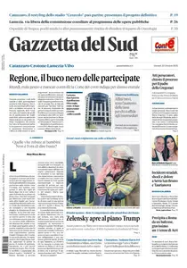 Gazzetta del Sud Catanzaro - 23 Ottobre 2025