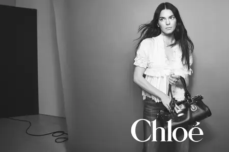 Kendall Jenner by David Sims for Chloé Paddington Bag Campaign 2025