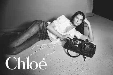 Kendall Jenner by David Sims for Chloé Paddington Bag Campaign 2025