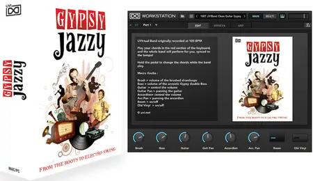 UVI Soundbank Gypsy Jazzy v1.4.4