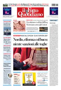 Il Fatto Quotidiano - 13 Marzo 2026