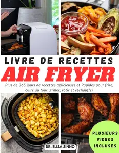 Elisa Sinno, "Livre de recettes Air Fryer"