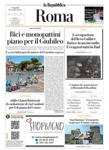 la Repubblica Roma - 18 Ottobre 2024