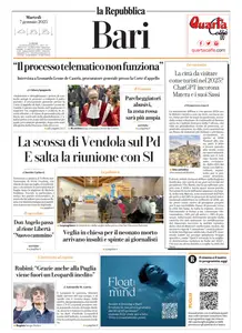 la Repubblica Bari - 7 Gennaio 2025