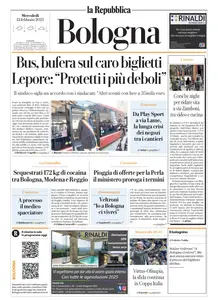 la Repubblica Bologna - 12 Febbraio 2025