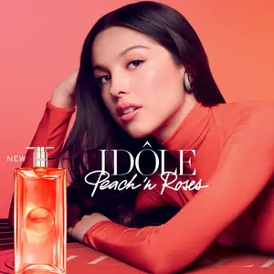 Olivia Rodrigo - Lancôme Idôle Peach & Roses Campaign