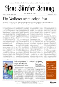 Neue Zürcher Zeitung - 11 April 2026