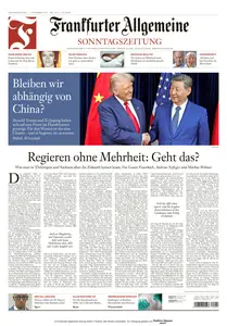 Frankfurter Allgemeine Sonntagszeitung - 02 November 2025
