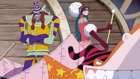 One Piece (1999 S10E14 Round 1! One Lap of the Donut Race Koten Gars