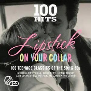 VA - 100 Hits Lipstick On Your Collar (5CD, 2017)