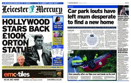 Leicester Mercury – July 26, 2019