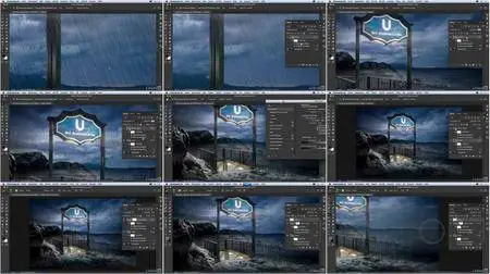 Video2Brain - Composing-Techniken mit Photoshop: Perspektive, Strukturebenen, Spezialeffekte