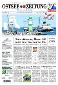 Ostsee Zeitung Wismar - 10. August 2018