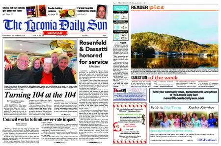 The Laconia Daily Sun – December 12, 2018