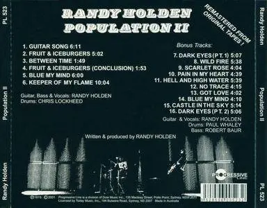 Randy Holden - Population II (1969) Expanded Remastered Reissue 2001 [Unofficial Release]