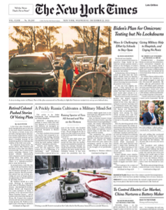 The New York Times - 22 December 2021
