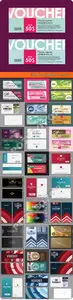 Voucher and gift cards vector 32  gift vouchers sale cards templates