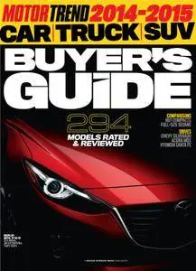 Motor Trend New Car Buyer's Guide - January 01, 2014