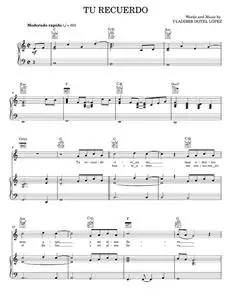 Tu Recuerdo - Vladimir Dotel Lopez (Piano-Vocal-Guitar)