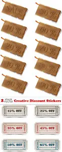 Vectors - Creative Discount Stickers