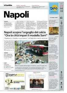 la Repubblica Napoli - 24 Aprile 2018