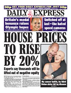 Daily Express UK August 02 2010