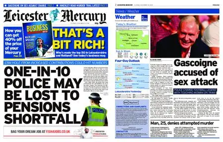 Leicester Mercury – November 20, 2018