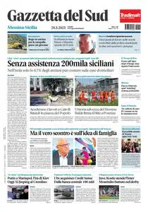 Gazzetta del Sud Messina - 20 Marzo 2023