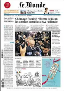 Le Monde & Suppléments du Mardi 24 Décembre 2013