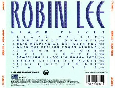 Robin Lee - Black Velvet (1990) {Atlantic} **[RE-UP]**